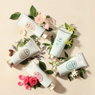 Zijdezachte lichaamsmelk tube Rozenthee 200ml