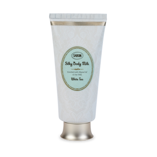 Zijdezachte lichaamsmelk tube Witte thee 200ml