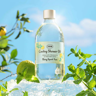 Doucheolie 500ml - Minty Spark Yuzu
