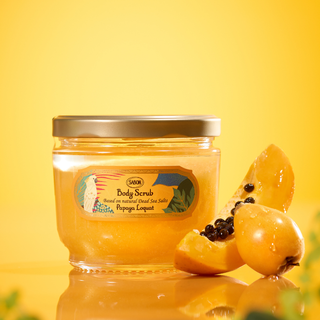 Lichaamsscrub - Papaya Loquat - 600g