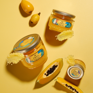Lichaamsscrub - Papaya Loquat - 600g